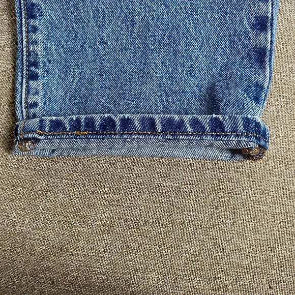 Levi's Premium 501 Cropped Denim Jeans Women's 28 High Rise Blue Casual NWT - Picture 9 of 14